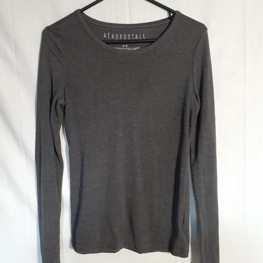 Gray Long Sleeve Shirt